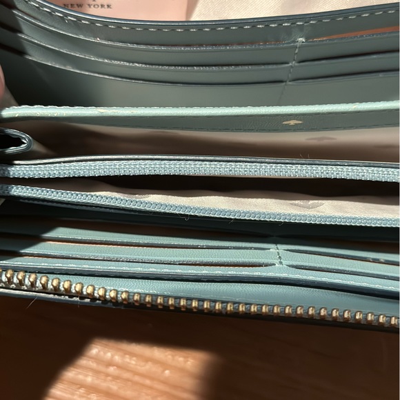 Kate Spade wallet light blue - Picture 3 of 4